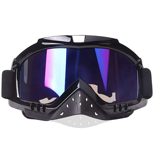 Off Road ATV Racing Motocross Goggles Colorful Lens Protective Glasses Eyewear